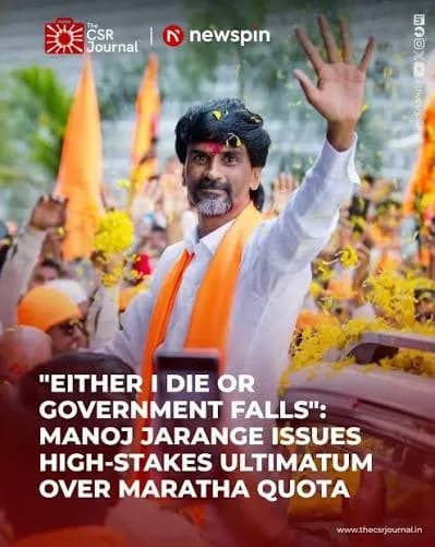 Maharashtra Politics Intensifies as Maratha Reservation Issue Puts Pressure on Government
