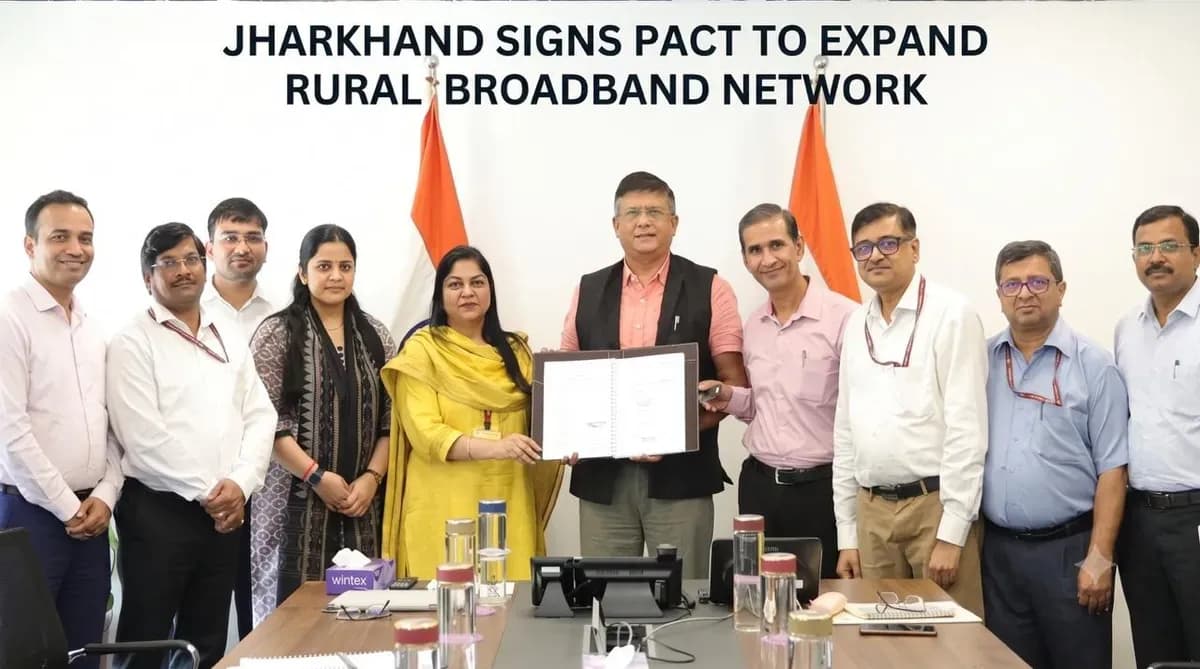 Jharkhand Gets ₹1,684 Crore BharatNet Push to Expand Rural Digital Connectivity
