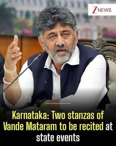 Karnataka Politics: Vande Mataram Directive Sparks Fresh Political Debate